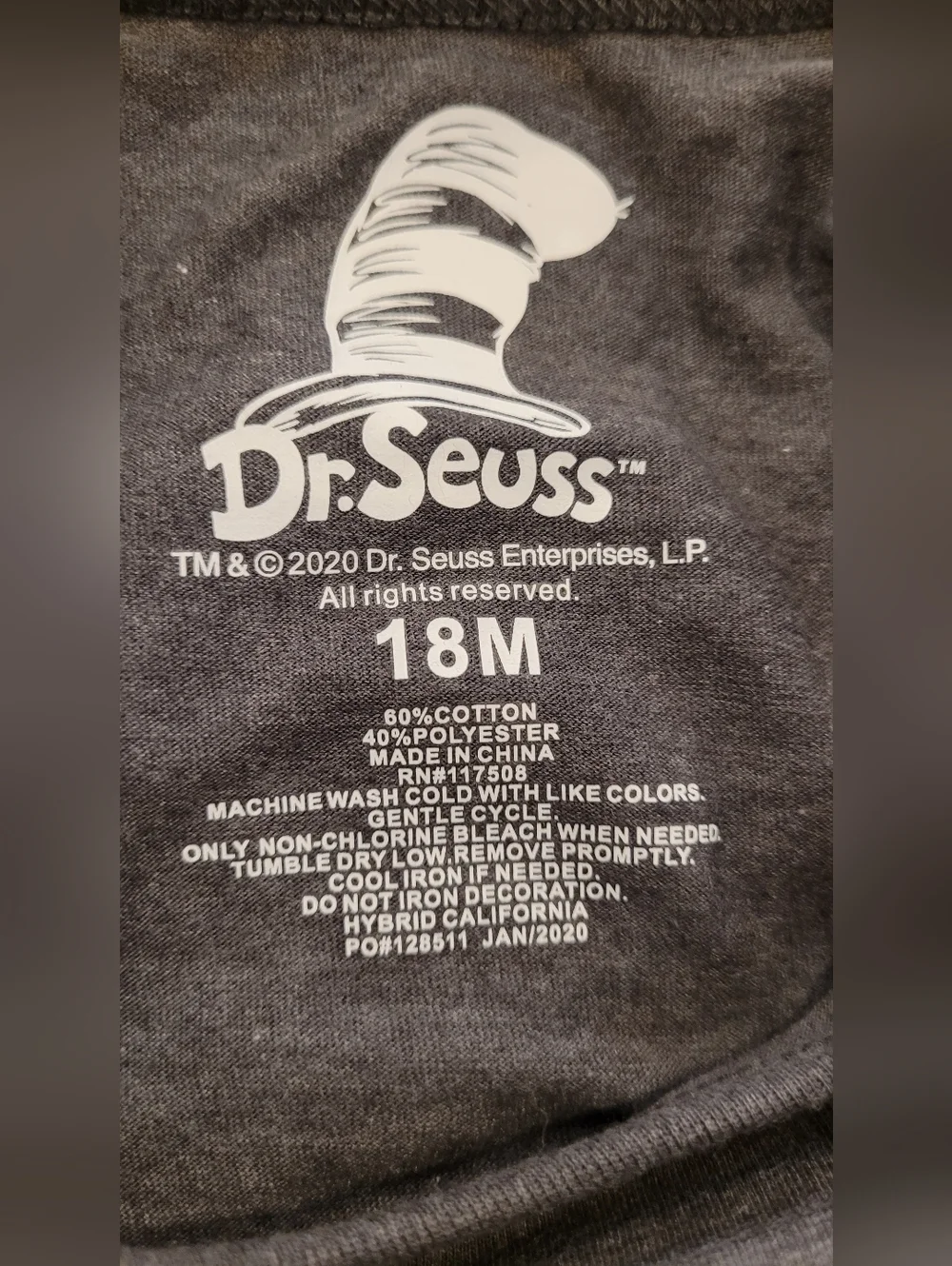 NWT | Dr. Seuss Bodysuit Set Boy/Unisex 18m - Picture 4 of 6